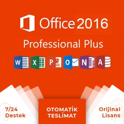 Office 2016 Professional Plus Lisans Anahtarı
