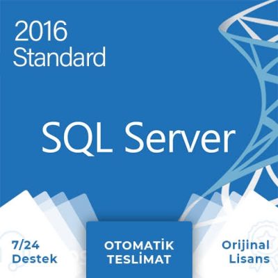 Microsoft SQL Server 2016 Standard Lisans Key