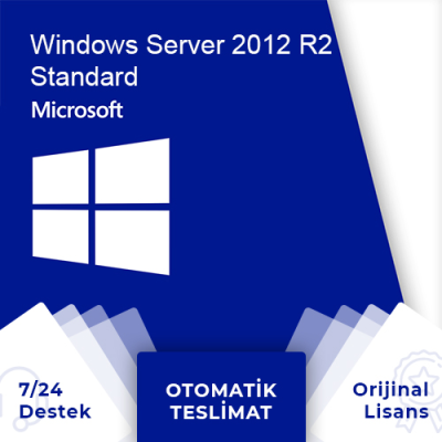 Windows Server 2012 R2 Standard Dijital Lisans Key