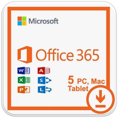 Office 365 Lisans Hesabı IOS&Android – (5 PC/Mac + 5 Tablet)