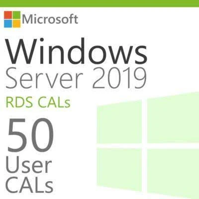 Windows Server 2019 50 User RDS Lisans Key