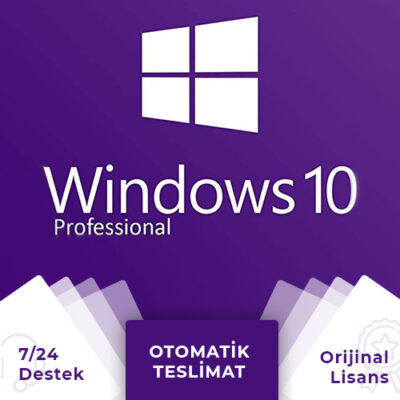 Windows 10 Professional Lisans Anahtarı